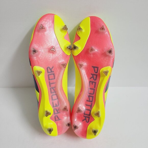 NEW Adidas Predator Elite FG IF5441 Size 9 Team Solar Yellow